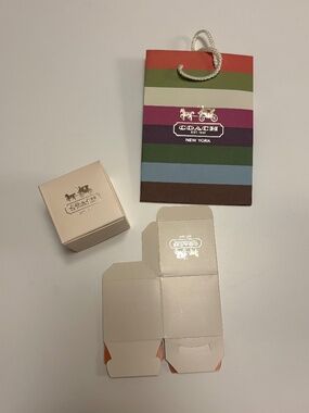 COACH Mini Shopper and Mini Gift Boxes